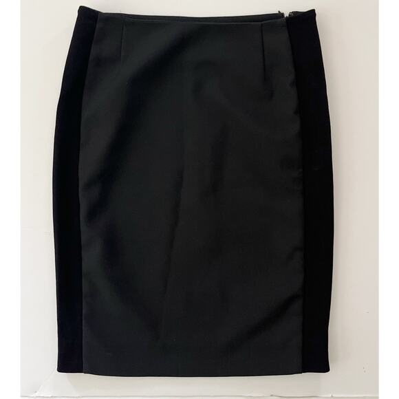 Balenciaga Paris Pencils Skirt Sz 36(US4) Black Stretch Side Made In Italy Mini - Picture 1 of 10